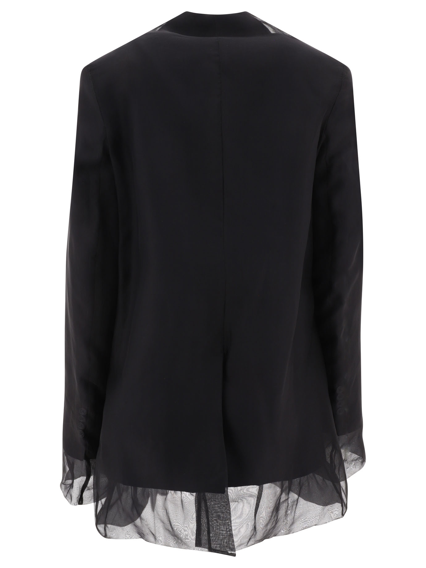 MAX MARA SPORTMAX Black   Acacia double-layered blazer